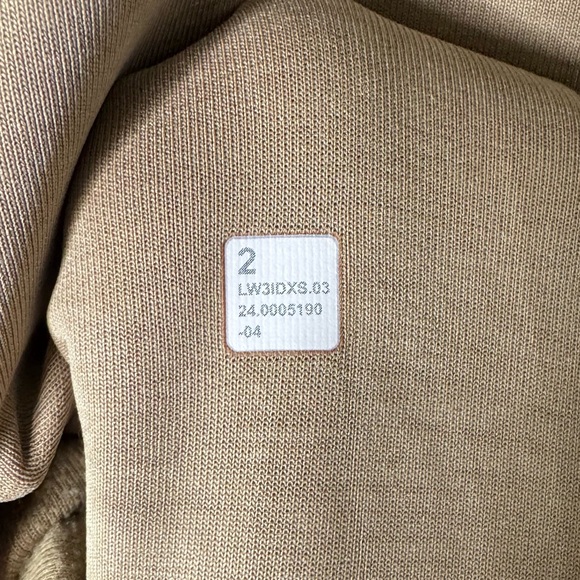 Lululemon Brushed Softstreme Half Zip and Drapey Softstreme Flared Pants Set - Picture 5 of 17